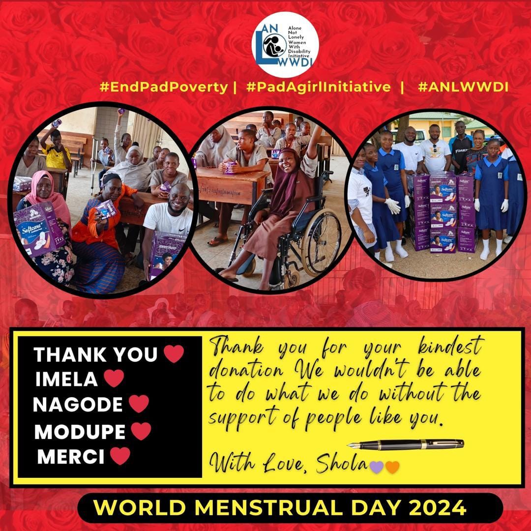 Help end pad poverty by supporting the #PadAGirlWithDisability Initiative.